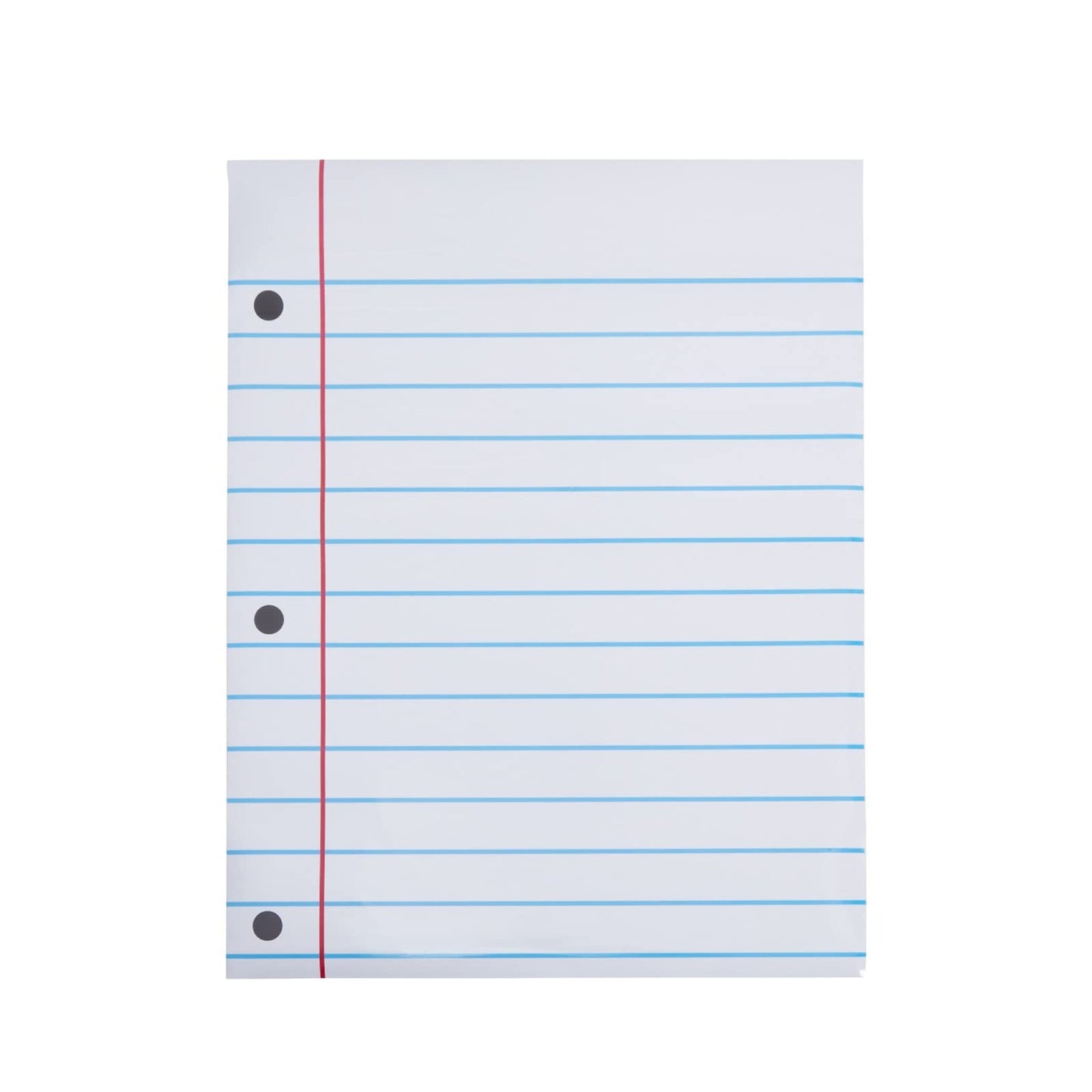 Bright Creations Magnetic Whiteboard Accessories Dry Erase Lined Notebook Paper - 17 x 22 in, Pack of 2, White, Vertical - Bulletin Board Paper