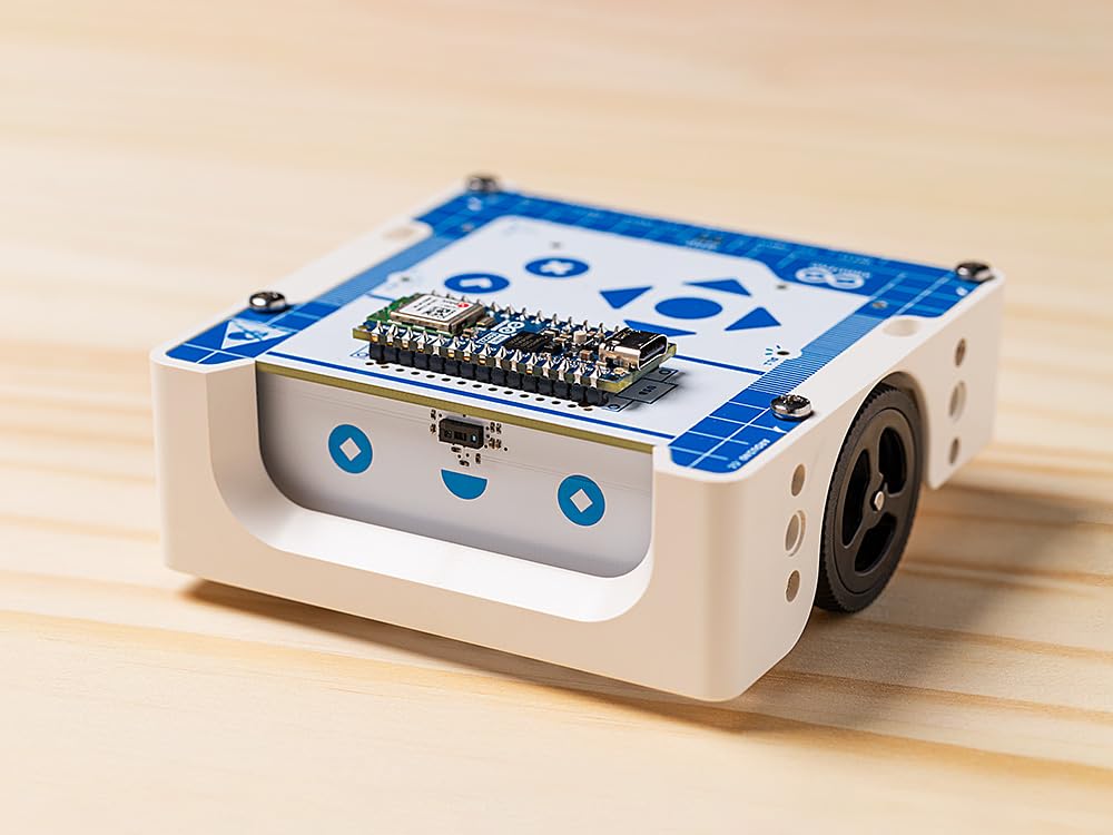 Arduino Alvik [AKX00066] - Programmable Robot - Powered by Nano ESP32, Compatible with MicroPython | Line Following, Multi-Sensors, and Lego Technic Integration