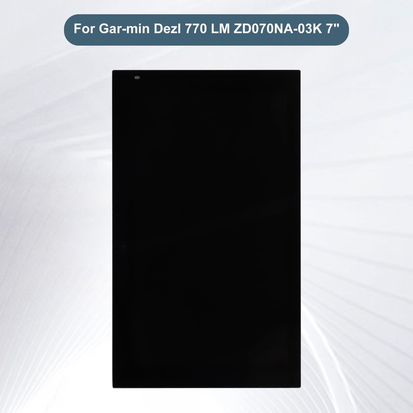 E-yiiviil Replacement LCD Display Touch Screen Digitizer Assembly Compatible with Garmin Dezl 770 LM ZD070NA-03K 7" with Tools