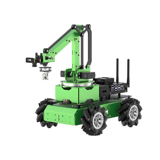 HIWONDER JetMax Pro AI Vision Robot Am Jetson Nano Robot Mecanum Wheel Kit ROS Open Source with Detailed tutorials and Source Codes
