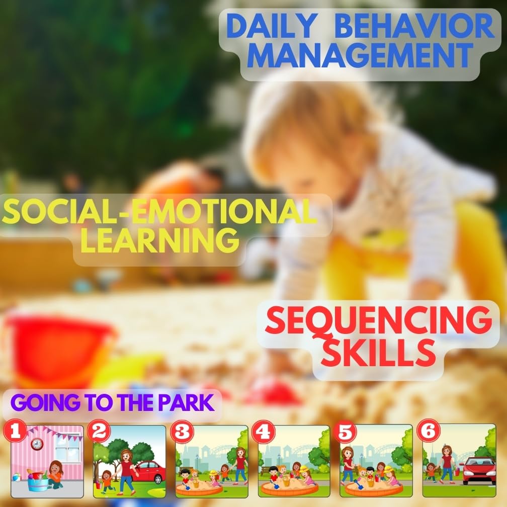 Sequencing Daily Routine Conversation Cards | Learning Material for Social Skills & Emotional Intelligence| Speech Therapy Resources | Articulation, ESL & Storytelling Cards | Sequencing Card Game