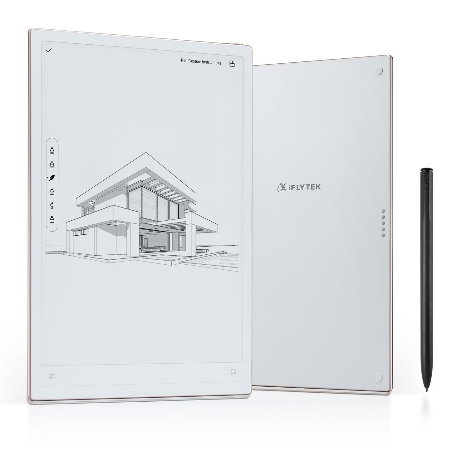 iFLYTEK AINOTE 2: 10.65" E-Ink Digital Paper Tablet – AI Meeting Assistant, Automated Smart Summaries, Live Voice-to-Text Transcription & Included Stylus