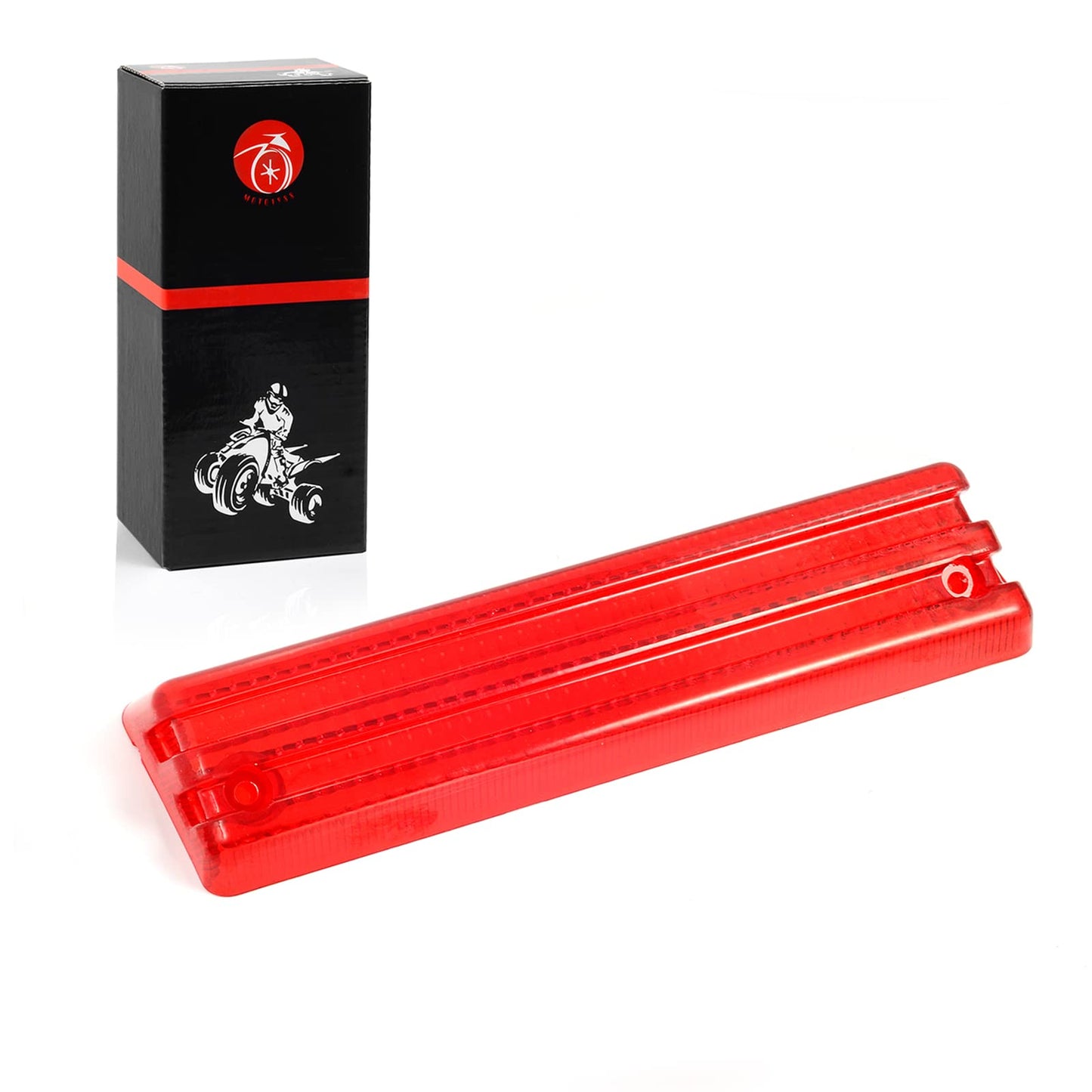 MOTO1988 Tail Light Lens for Honda ATC250ES 1985-1987, Model 33702-HA0-003, Red
