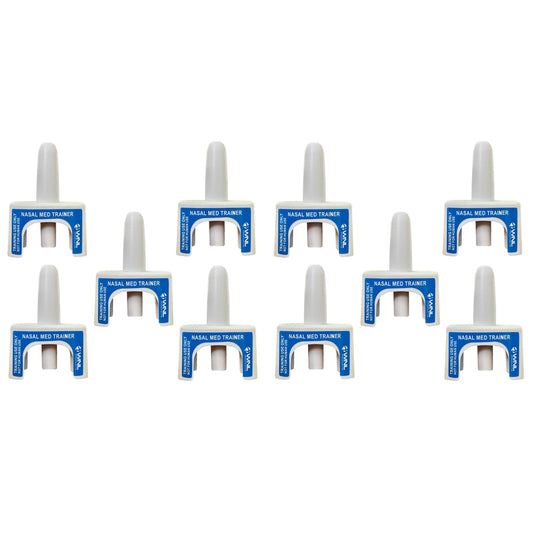 WNL Products 5000NMT Nasal Med Trainer, Naloxone Training Device, for use in Educational Narcan Training Only - 10 Pack