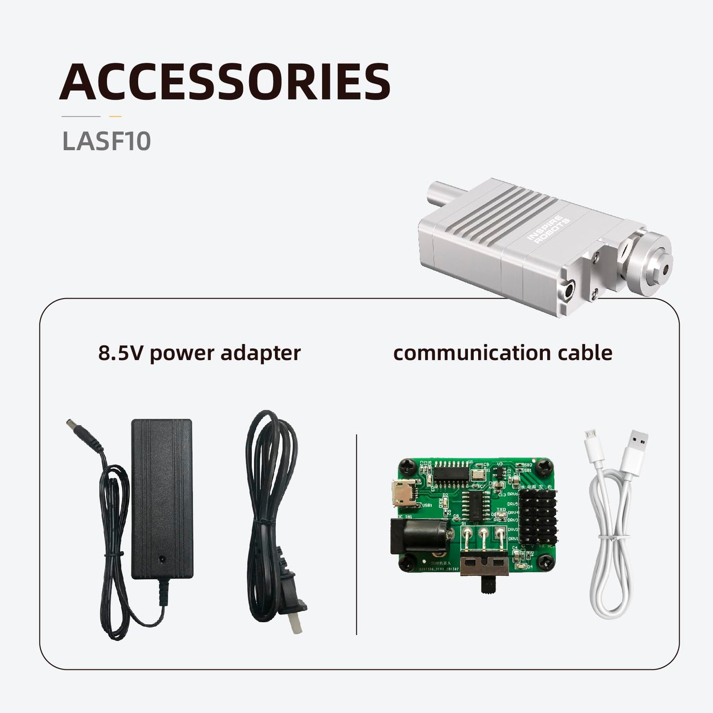High Precision Micro Linear Servo Actuator with Force Control Sensor,Stroke 10mm,Force 7.9lbs(35N), Speed 53mm/s | for Robotics,Industrial Automation,Medical and Healthcare Equipment|LASF10-084D