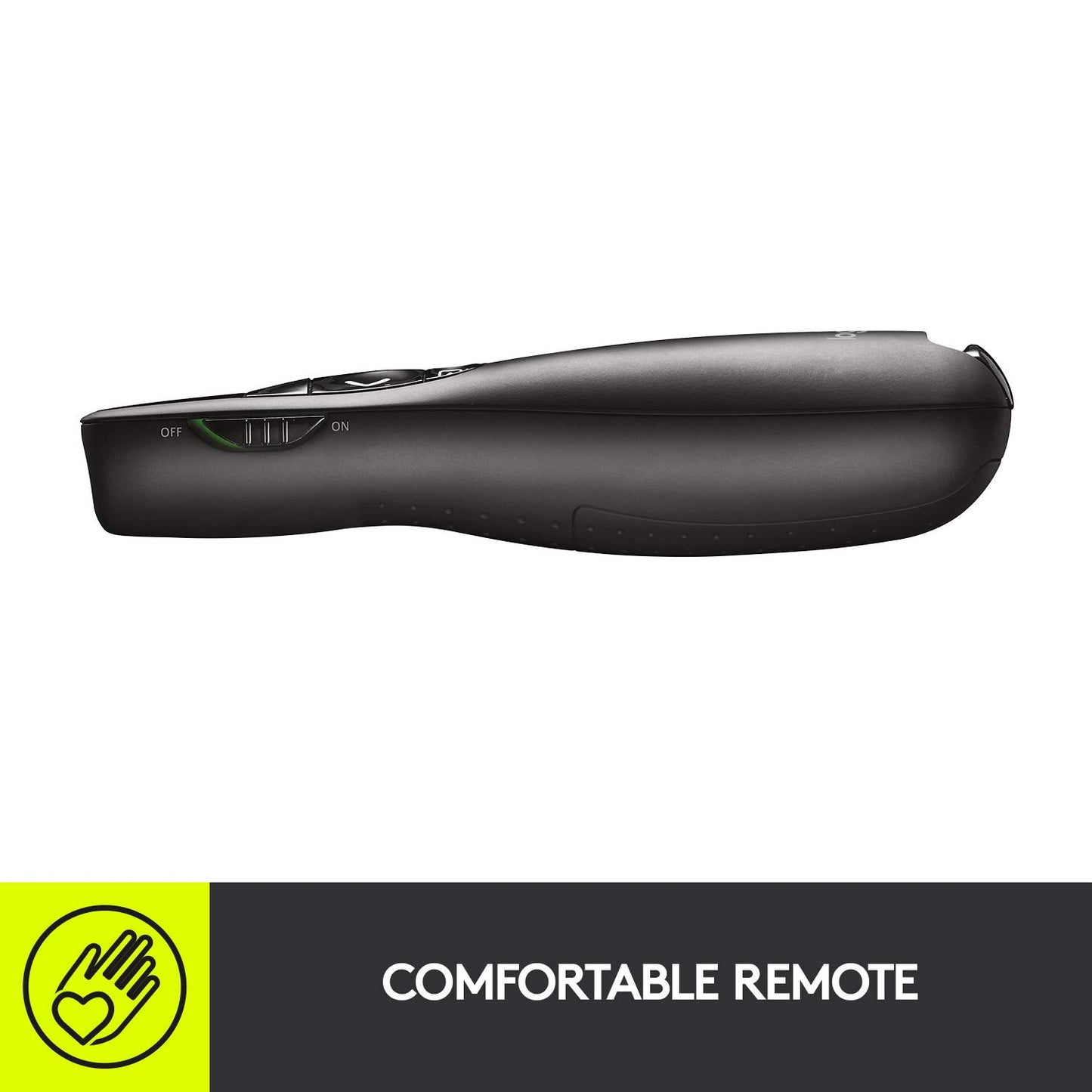 Logitech Wireless Presenter R400, USB-A PowerPoint Clicker with Laser Pointer, Wireless Presentation Clicker Remote