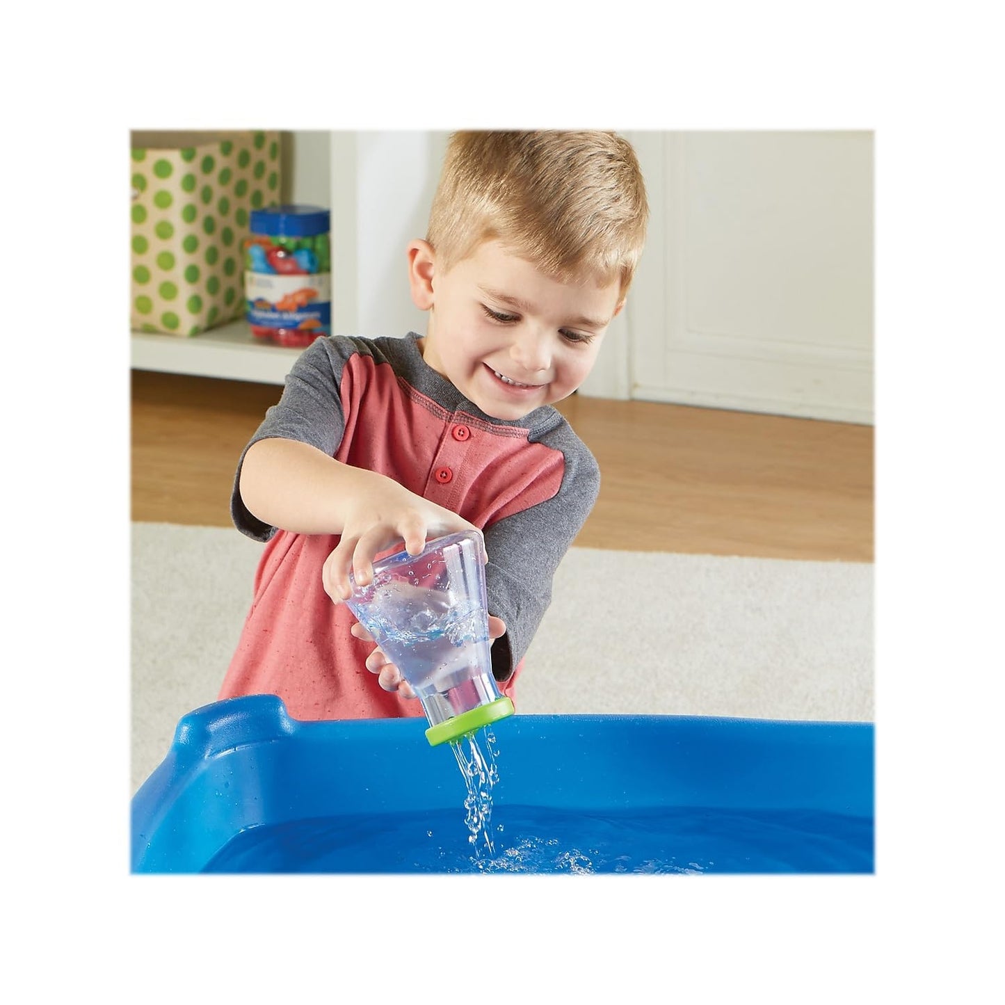 Learning Resources Splashology, Water Lab Science Kit, STEM Playtime, Water Activities, 19 Pieces, Ages 3+