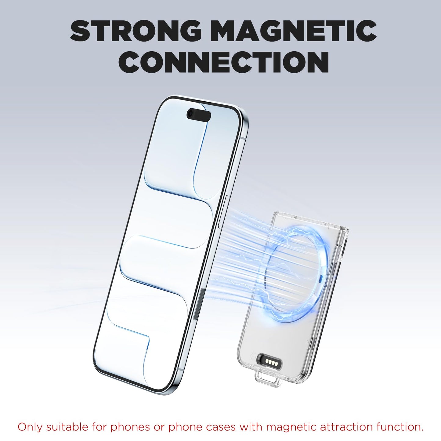 Magnetic Holder for Plaud Note&Plaud Note Pro(2025) with Lanyard&Carabiner,Anti-Scratch Hard Slim PC Portable Protective Case Ai Voice Recorder Accessories (Clear)