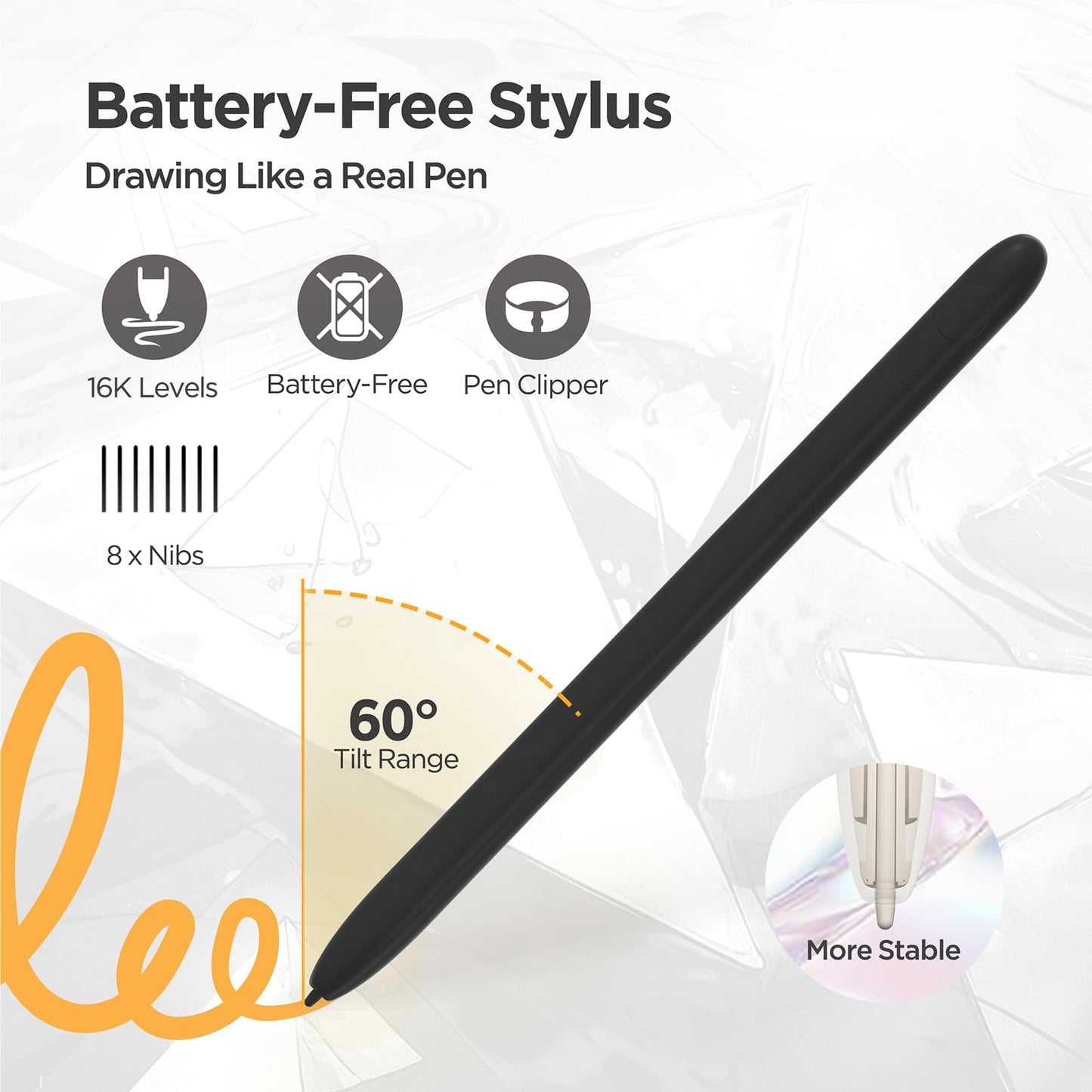 UGEE Q6 6.5x4 inch Drawing Tablet for Android Phone with 6 Hot Keys,Graphic Tablet Adjustable Drawing Mode Writing Tablet Mobile Drawing/Online Class/Office Notes Compatible with Mac/Windows/Chrome