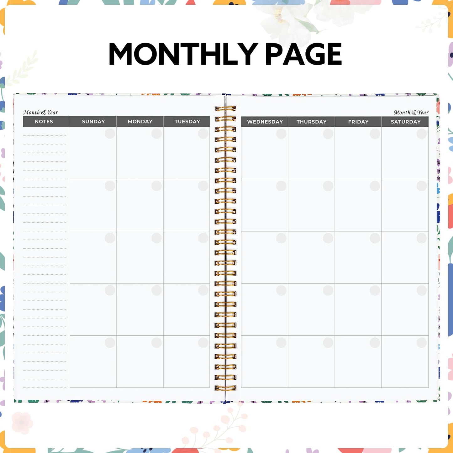 Teacher Planner 2026-2027, 7x10'' Undated Lesson Planners Teacher Planner Academic Year with Elasstic Band, Back Pocket for Classroom or Homeschool Use