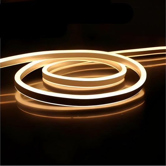 FORT LED Neon Rope Lights 100FT Flexible Warm White AC 110V 120V Waterproof PVC Model neon-666