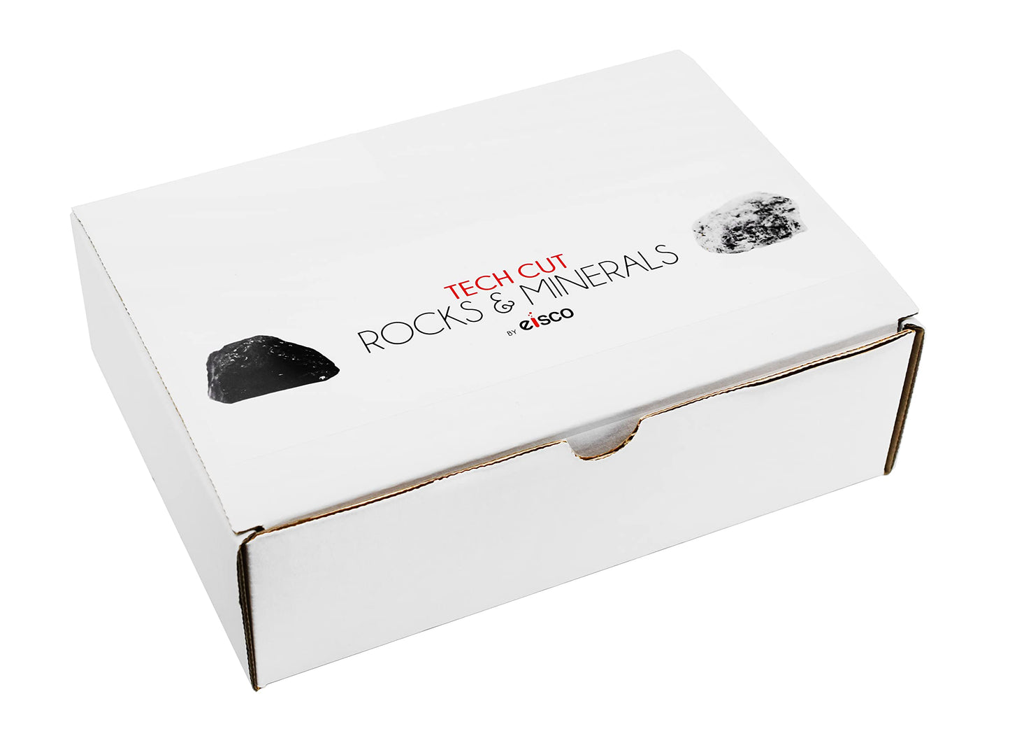 EISCO 12 Piece Introduction to Sedimentary Rocks Kit - Includes 1" Specimens - Great for Geology Classrooms & Basic Field Testing Labs - Tech Cut Rocks