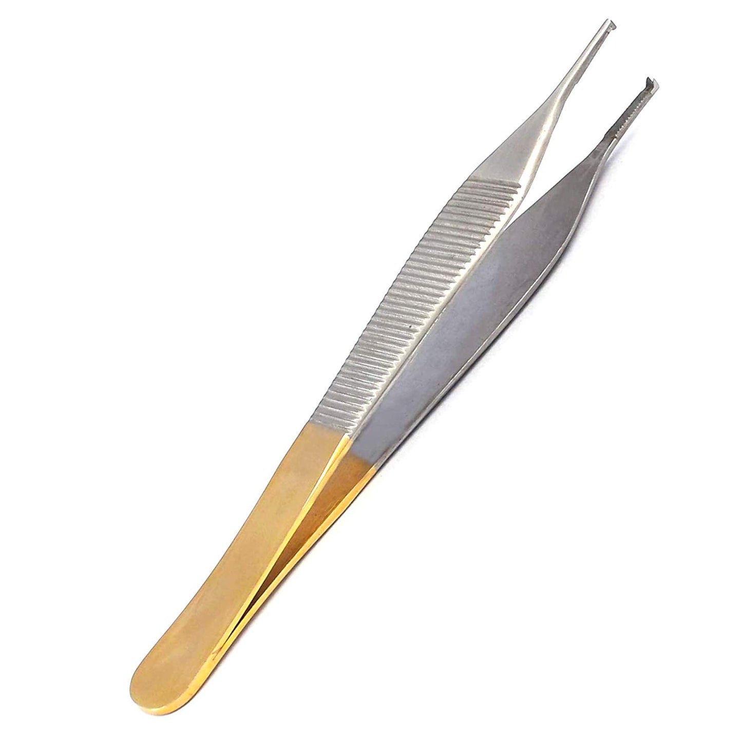 SURGICAL ONLINE T/C Micro Adson Kocher Forceps 4.75" 1x2 Teeth - Tissue Forceps, Fine Point, Premium Quality Tungsten Carbide