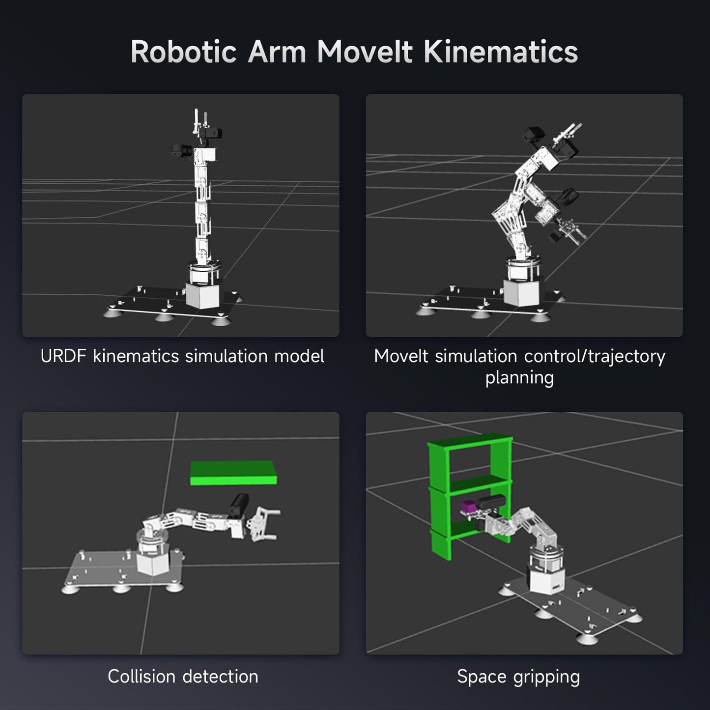 Yahboom Jetson Orin NX Super 16GB 157Tops Robotic Arm 3D Space Depth Camera Visual Recognition AI Intelligent ROS Robot Python
