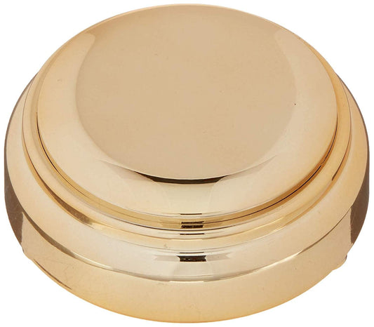 3-Message Recordable Button by Custom Easy Button® (Mirror Gold 3 Message Sequencer)