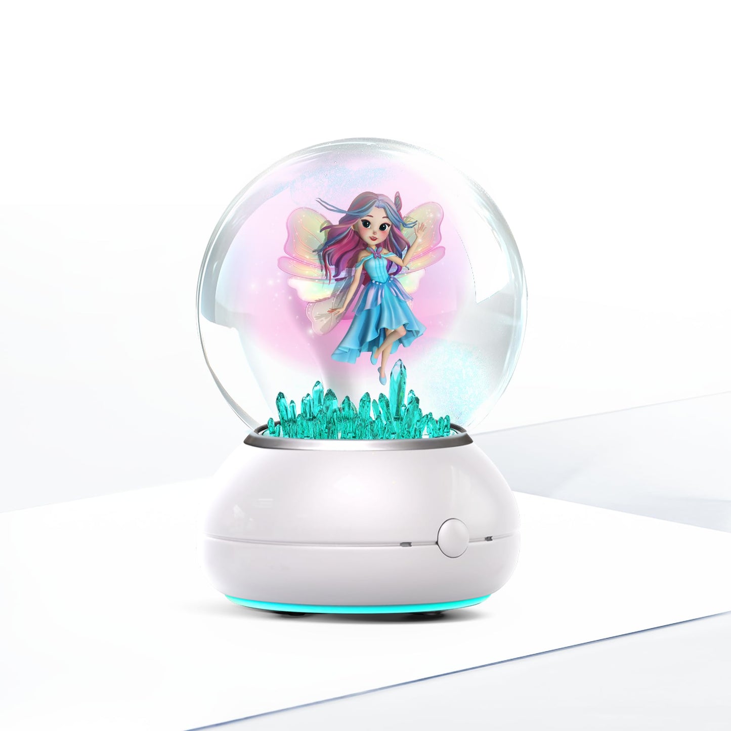Imagix Crystal Ball – AI-Powered Interactive Hologram Companion for Kids Ages 5+ | Talking 3D Fairy & Dragon Toy with Stories, Games, Learning Help & Voice Interaction
