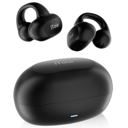 iTour Z50S Pro Max Translation Earbuds, Real Time Two-Way Translator Earbuds 127 Languages, Voice & Video Call Translator Headphones, Online & Offilne Language Translation Device for Travel & Business