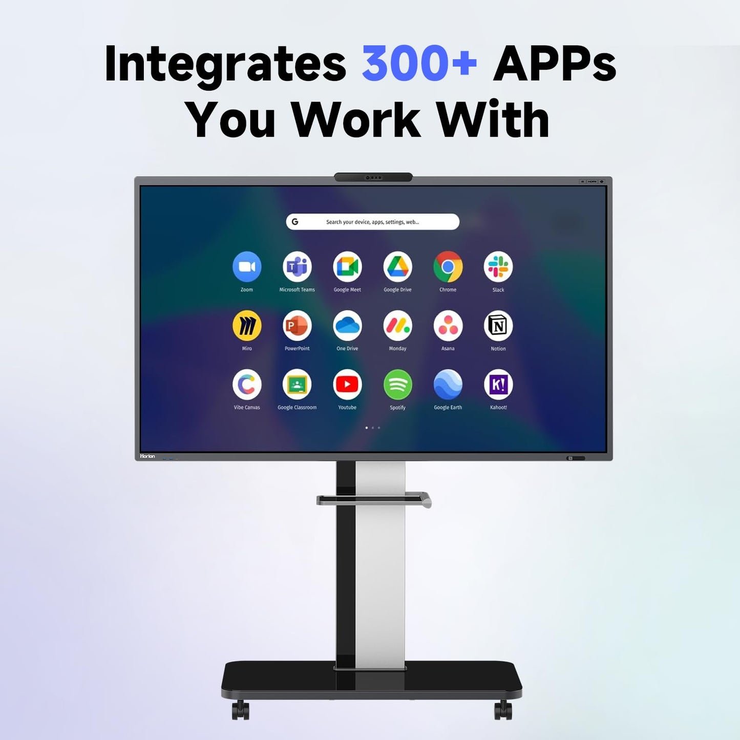 Smart Board AI,86 Inch Interactive Whiteboard,AI-Powered Large Model,AI Quad-Camera,Android 14 and 300+ Free Apps,Electronic Smartboard for Classroom and Office (Board & Wall Mount Only)