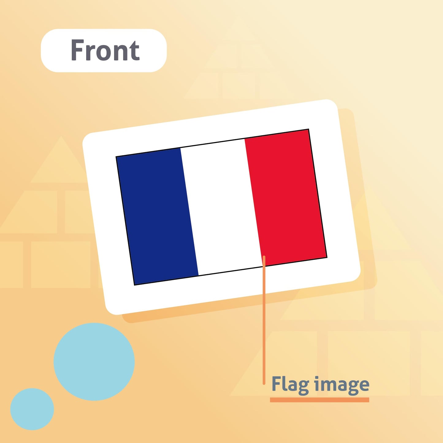 CARDDIA | Collection of Country Flags Educational Flashcards | 242 Flags with Country Names, Territory Shapes, Capitals & Continents | Durable & Portable | Perfect for Geography Gifts
