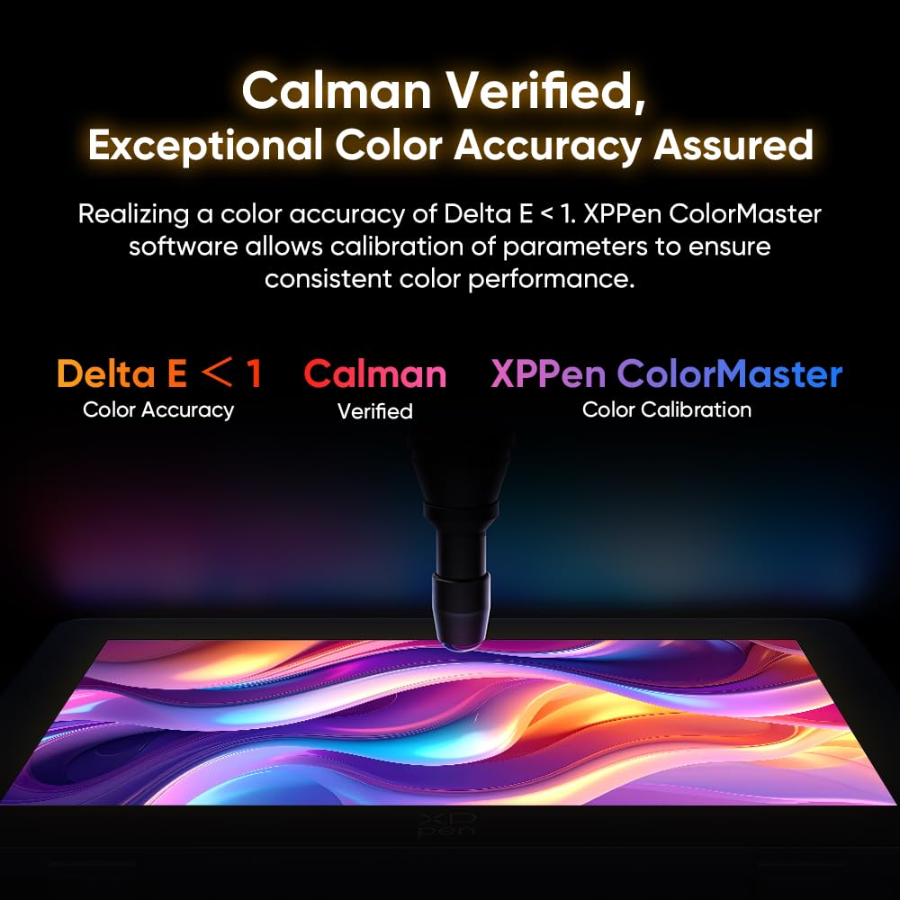 XPPen Artist Pro 27 (Gen 2) Drawing Tablet with Screen | 27Inch 4K 120Hz for Professional Artists, Animators Graphic Designers | Calman Certified Color Accuracy | X3 Pro with Tilt Support