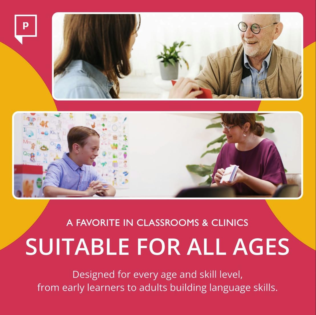 Picture My Picture Language Flash Card Library – Speech Therapy Tool for Vocabulary, Communication & Thinking, Scratch-Resistant with Activity Guide, Suitable for Education, ESL & ABA – Set of 320