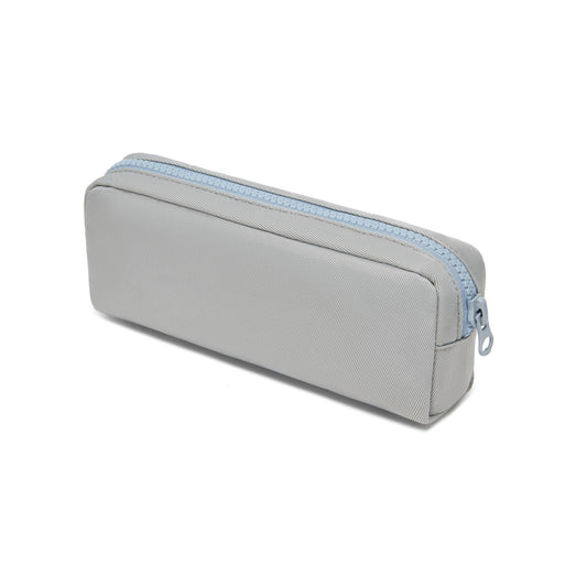 YONBEN Color Pencil Case Simple Oxford Fabric Bag for Student Lightweight Design (Light gray,Oxford Fabric)