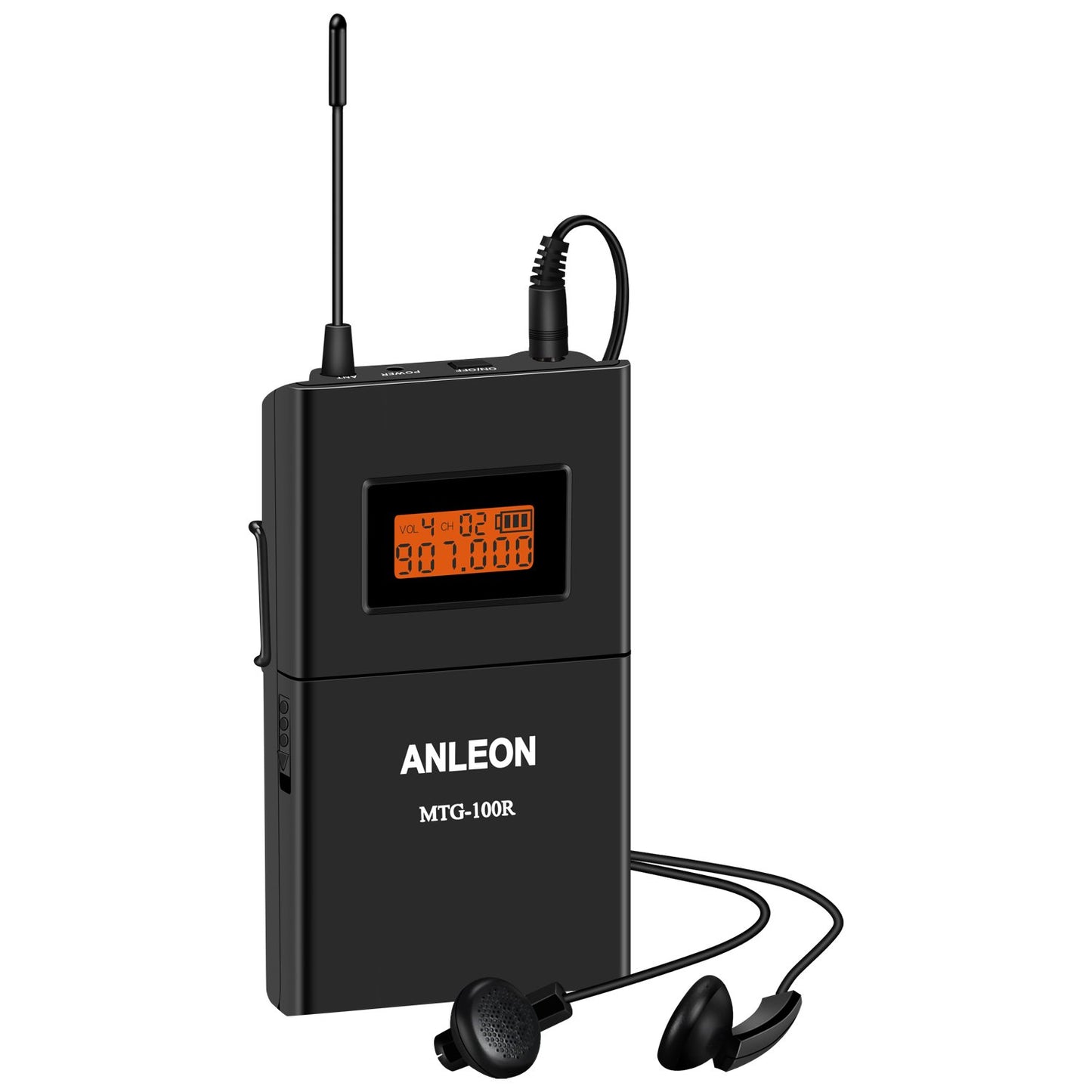 ANLEON MTG-100 Digital Wireless Tour Guide Language Interpretation Systems Wireless Acoustic Transmission System Tour Guiding, Simultaneous Translation, Audio-visual Eduation Tour Guide System,travelling, Meeting, Museum Visiting, Coaching, Education, Wir