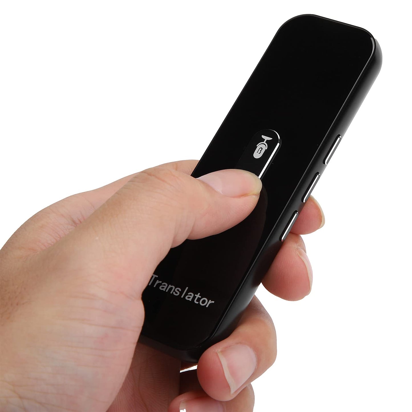 LOCADENCE Language Translator Device, Portable Instant Translator, Translator Intelligent Voice Bt Translator for Travel Business Learning (All Black)