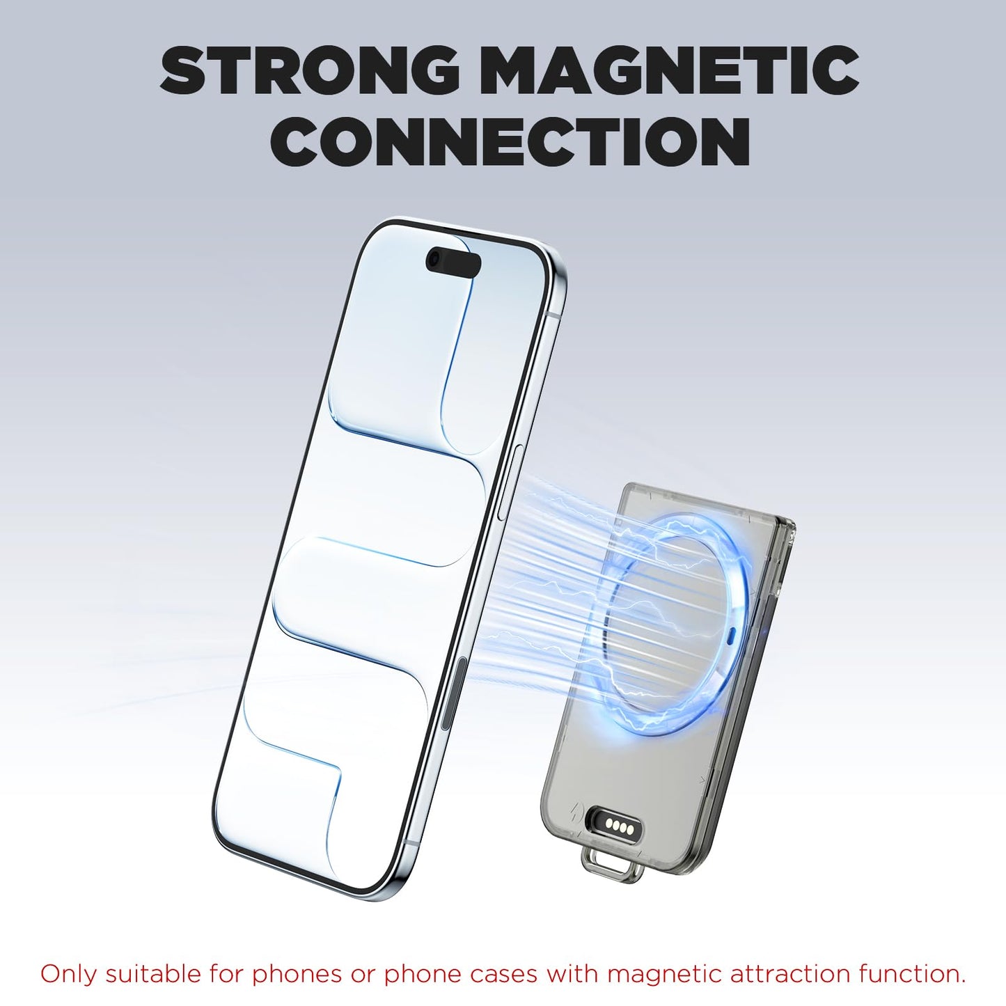 Magnetic Holder for Plaud Note&Plaud Note Pro(2025) with Lanyard&Carabiner,Anti-Scratch Hard Slim PC Portable Protective Case Ai Voice Recorder Accessories (Clear Gary)