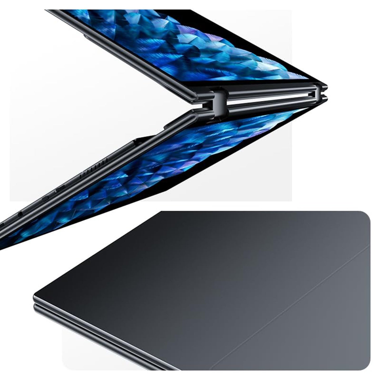 EHOMEWEI X1 Foldable Dual Screen Portable Monitor 16"×2 FHD 1920×1200 Laptop Screen Extender USB-C HDMI Plug & Play for MacBook Windows iPhone Switch PS5
