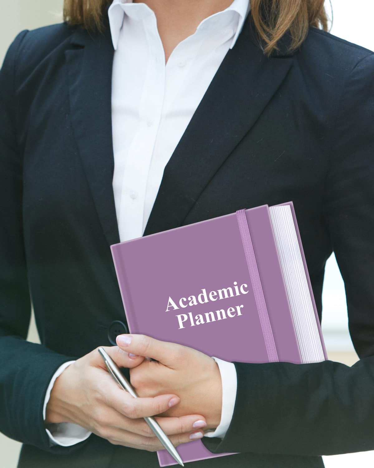 Academic Planner for 2026-2027 or Anytime – 5.8" x 8.5" Undated Weekly Student Planner For Homeschool, High School, College & Nursing Students, 200 Pages, Purple