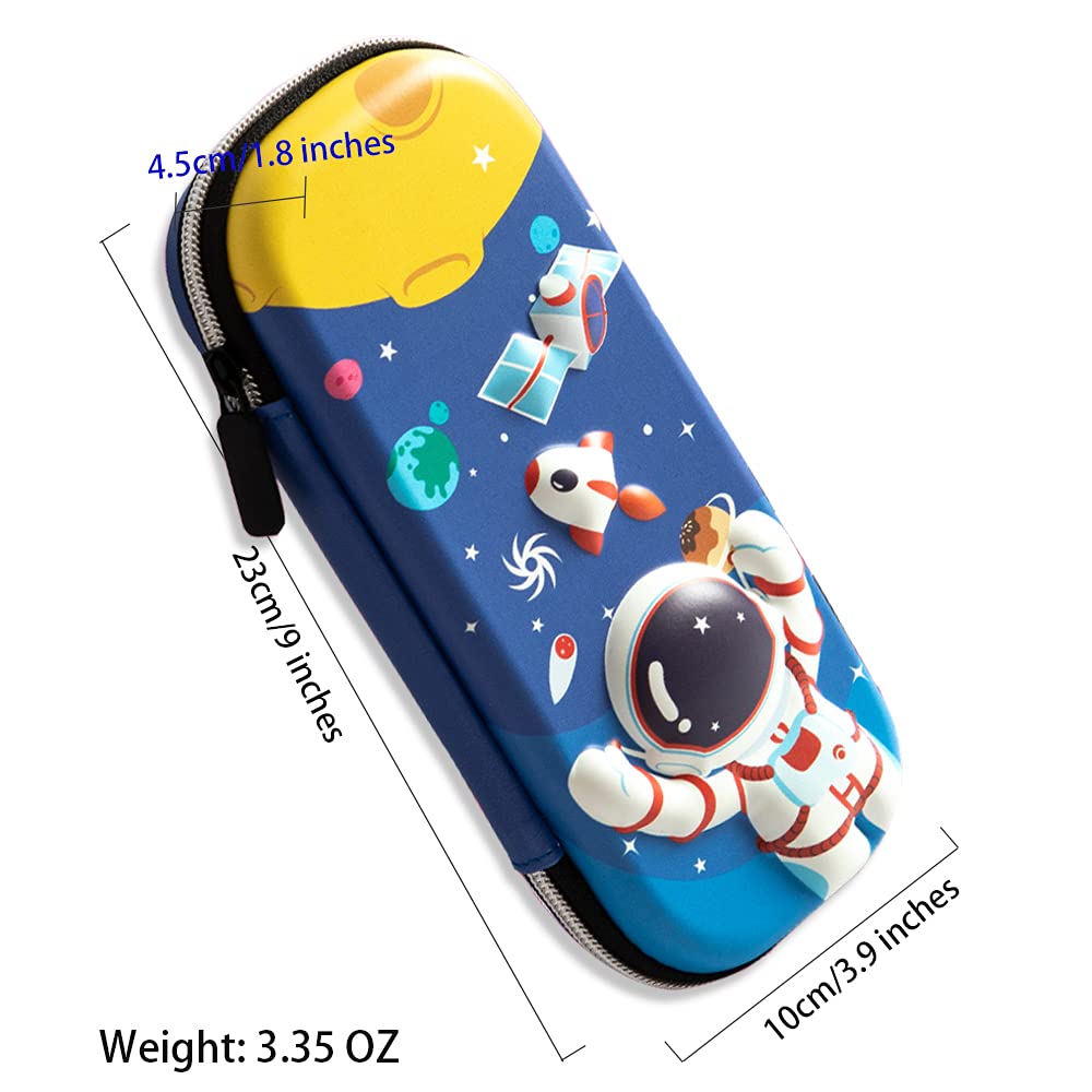 BAUBLE CROWN Pencil Case for Boys 3D EVA Cartoon Storage Pouch Pen Holder for School Kids Large-Capacity Storage Box Children's Student Gift Stationery Box