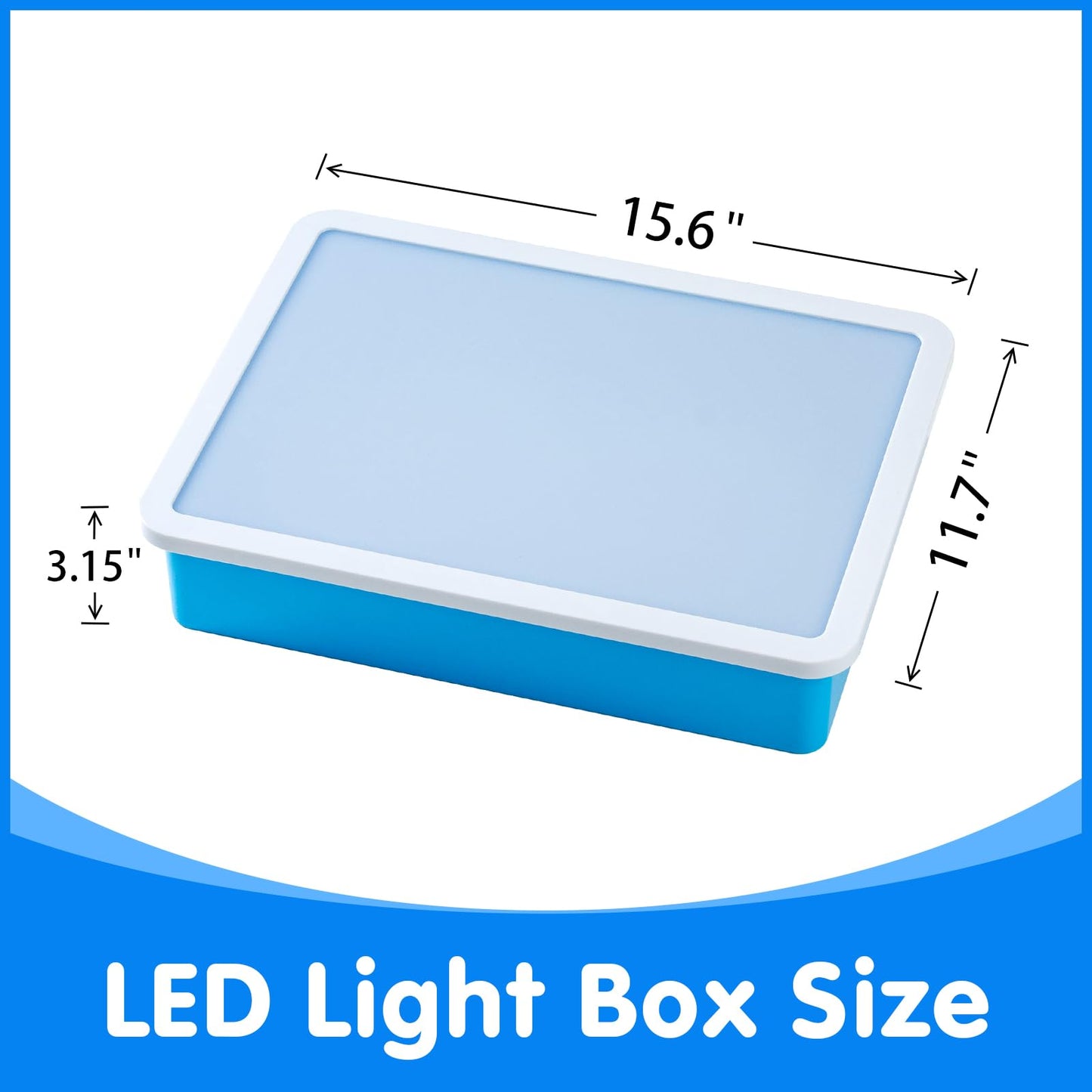 Odoorgames 100 Pcs Translucent Bear Counters - Light Table for Kids - Kindergarten Classroom & Light Table Manipulatives