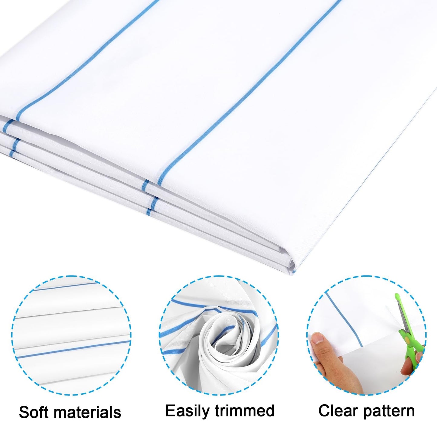 120x47 in Bulletin Board Fabric Background Back to School Classroom Decoration Large Polyester Photography Backdrop for Class Home Office Wall Decor Pillows Curtains Crafts Notebook