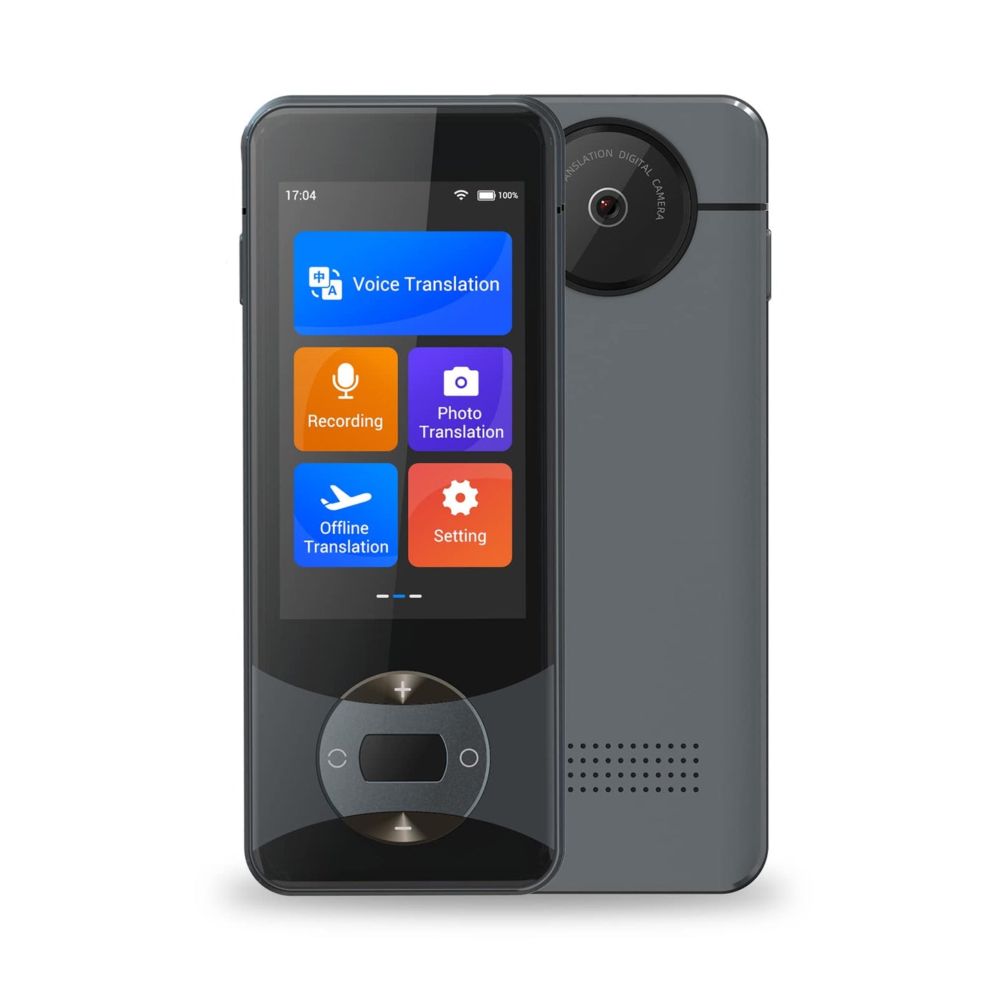 Anfier Language Translator Device 144 Languages AI Voice Translator W10 with 3.0 inch Touchscreen Image Translation Support Instant Two Way Translation for Travel Business