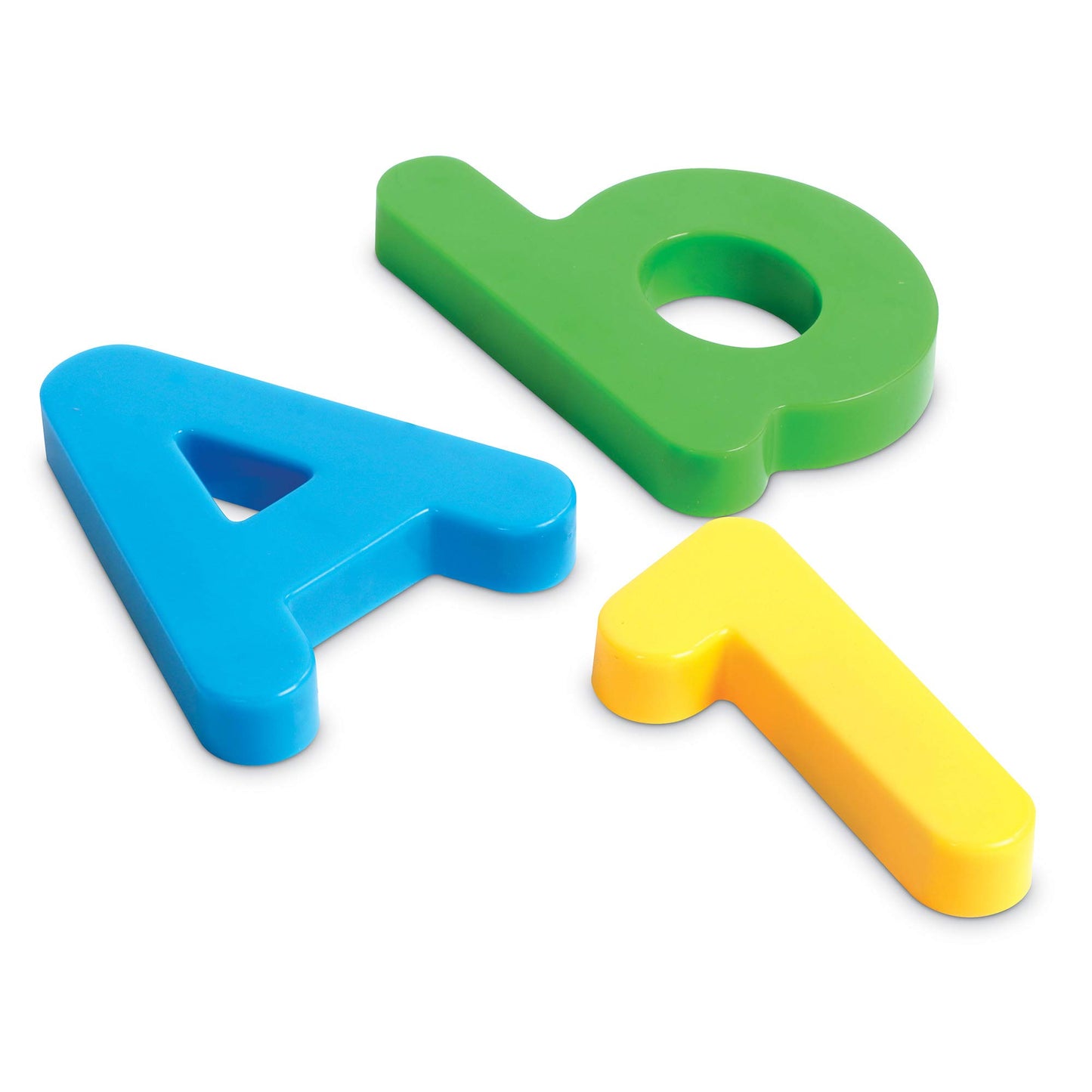 Learning Resources Jumbo Magnetic Letters & Numbers Combo Set - 80 Pieces, Ages 3+ Toddler Learning Toys, ABC for Toddlers