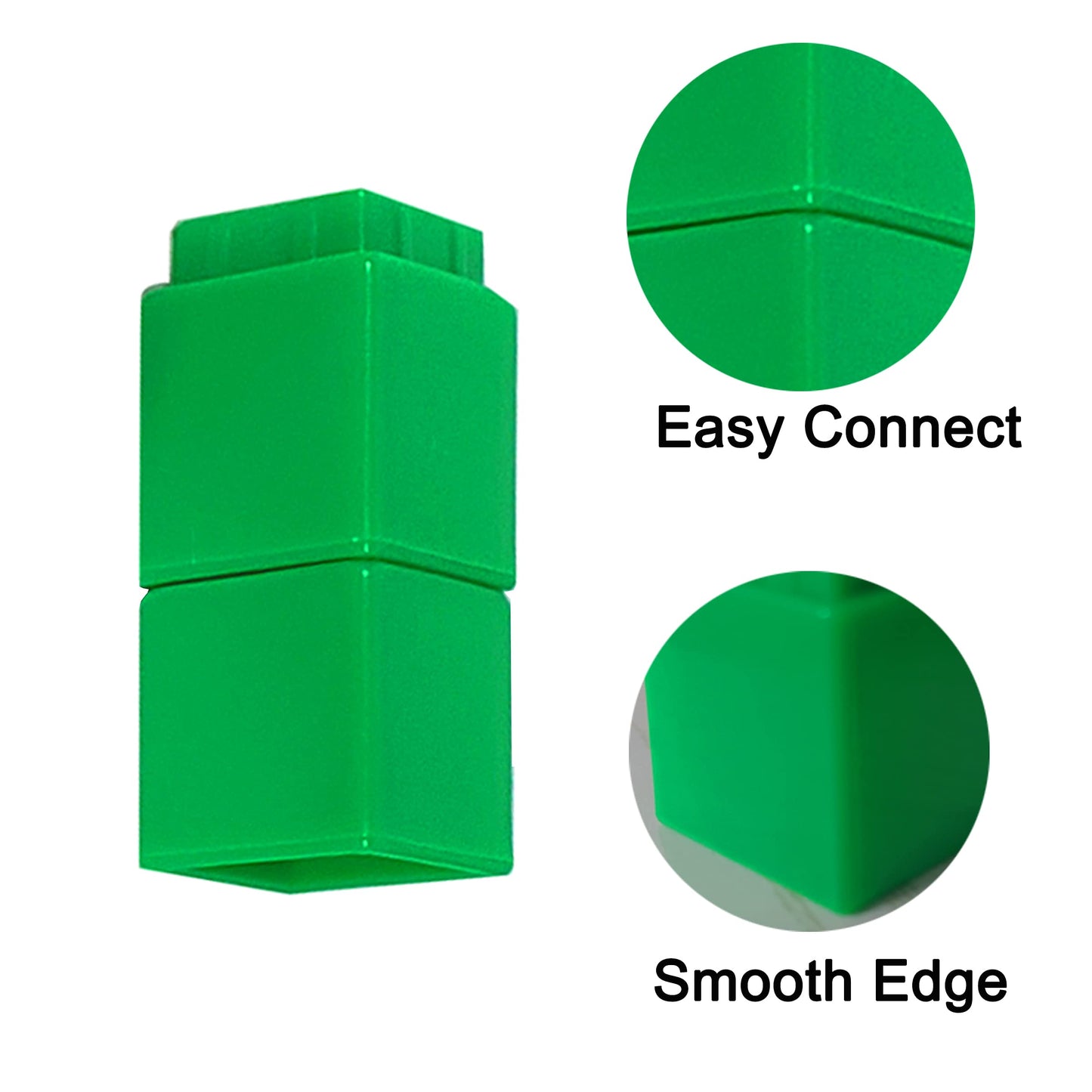 KUTOI Math Manipulatives Counting Cubes, Educational Math Linking Cubes, Classroom Toys Kindergarten Learning Materials Homeschool Supplies,Set of 100 Math Cubes for Kids Ages 3+