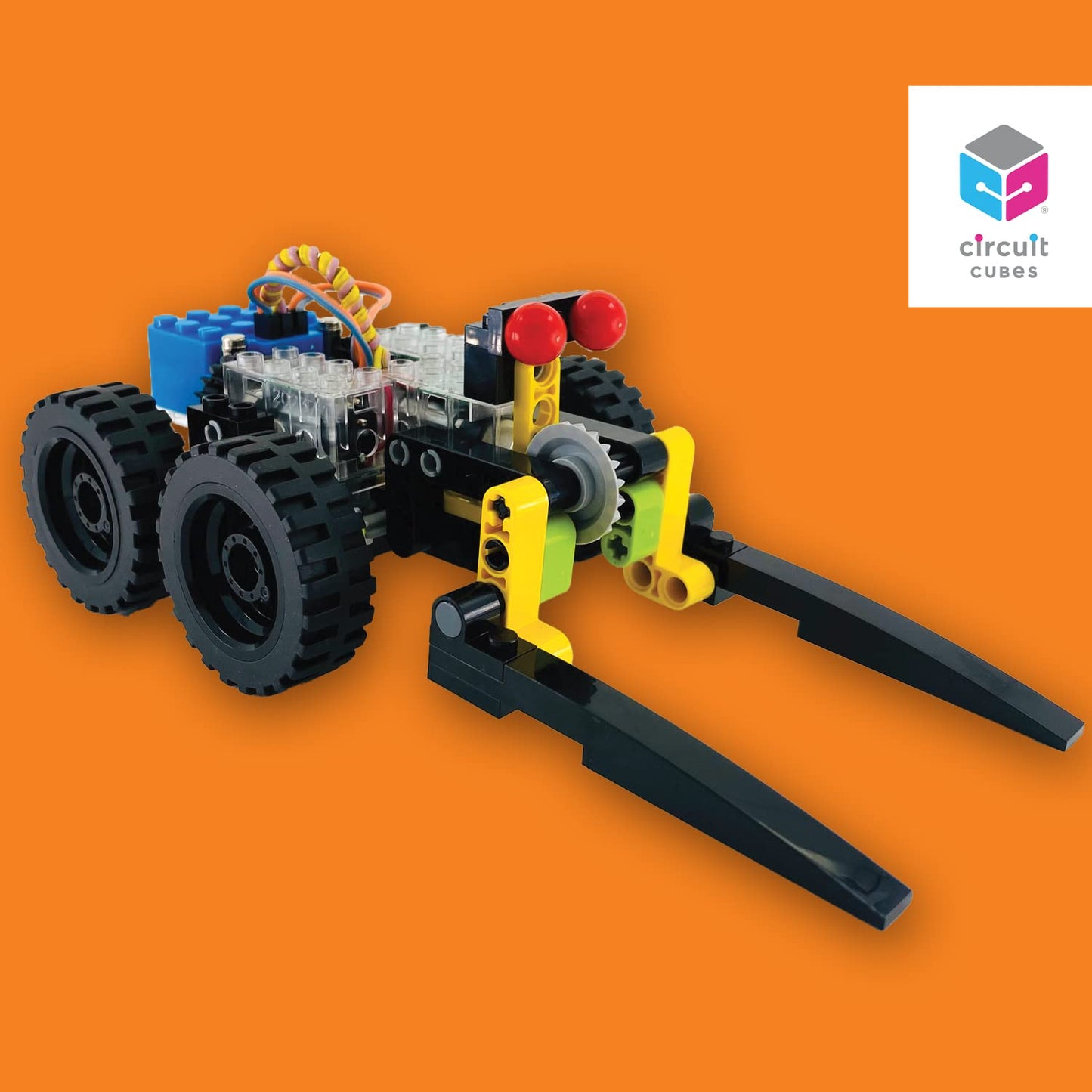 Circuit Cubes Robots Rumble Kit – 2 Player Remote Control Robotics Kit - STEM Learning Toy for Kids Age 8 and Up