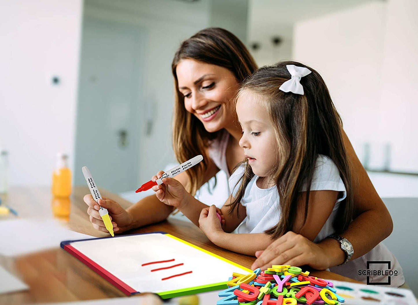 5 Pack Small White Board Dry Erase Board for Kids Portable 9"x12" Drawing Magnetic Mini Whiteboard White Board for Students Teachers School Supplies Lapboard Small Dry Erase Board for Kids & Erasers