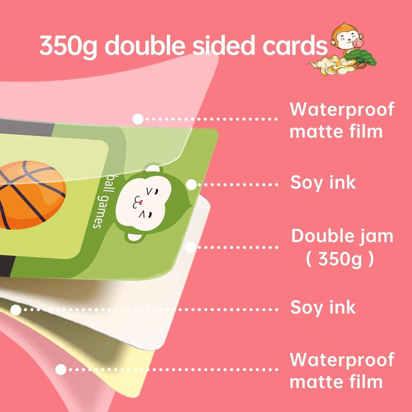 U-LEARNER Toddler Gifts Talking Flash Cards for 1 2 3 4 5 Year Old Boys and Girls, Autism Sensory Toys for Autistic Children, Learning Educational Montessori Speech Therapy, 296 Pro Words Pink