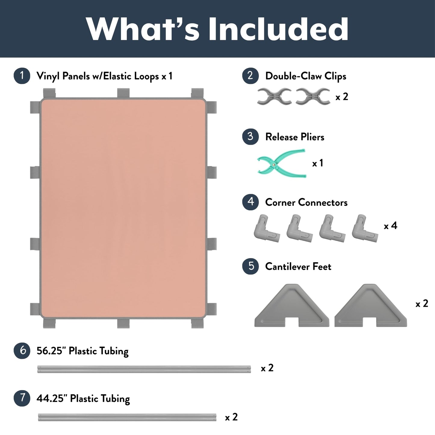 Children's Factory Big Screen PlayPanel, Kids Room Divider, Classroom Privacy Screen, Cantilever Feet Included, Clay