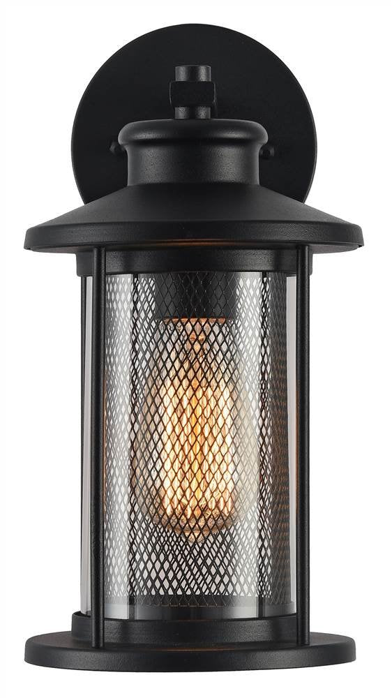 Chloe Outdoor Lighting CH22071BK11-OD1, Textured Black, One Size, Alloy Steel