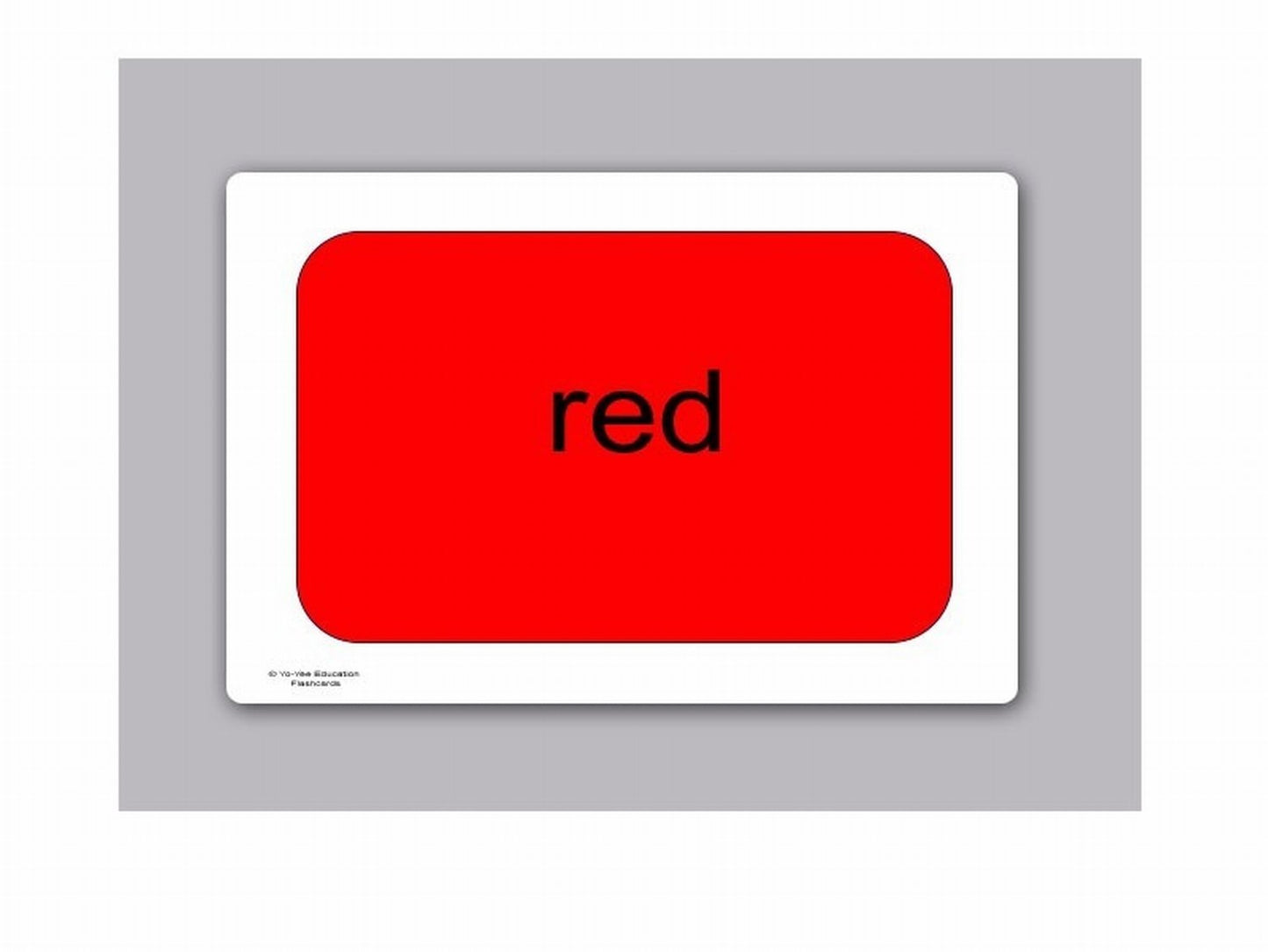 Yo-Yee Flash Cards - Color Picture Cards - English Vocabulary Cards for Toddlers and Babies - English Flashcards - Including Teaching Activities and Game Ideas and More and More