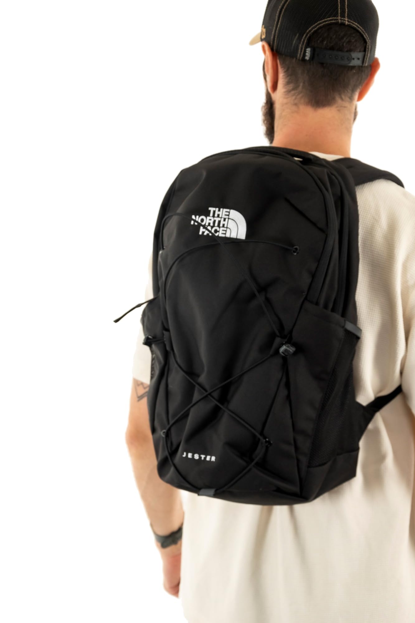 The North Face Jester Everyday Laptop Backpack - Commuter Daypack, Water Repellent, Laptop Sleeve, TNF Black-NPF, One Size
