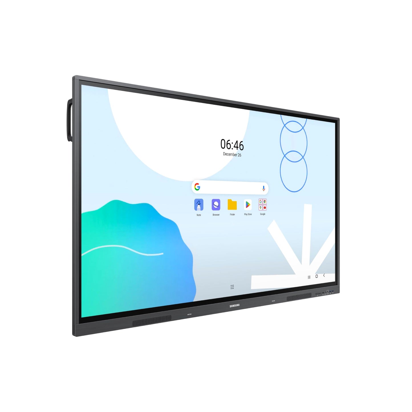 Samsung 75” WAD Interactive Display, EDLA Certification for Google Services Access, Multi-Touch Capabilities, Dual Pen Function, 3-in-1 USB-C Port, OPS Slot, LH75WADWLGCXZA