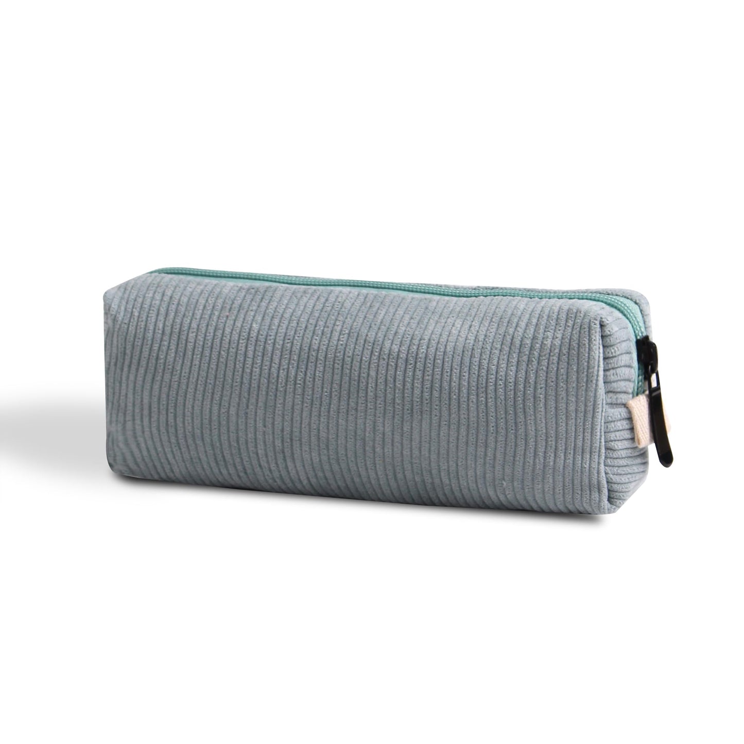 OZAOZ Cute Pencil Case Aesthetic Student Pencil Pouch Coin Pen Pouch Cosmetic Bag Office Stationery Organizer For Kids Teen School (Blue)