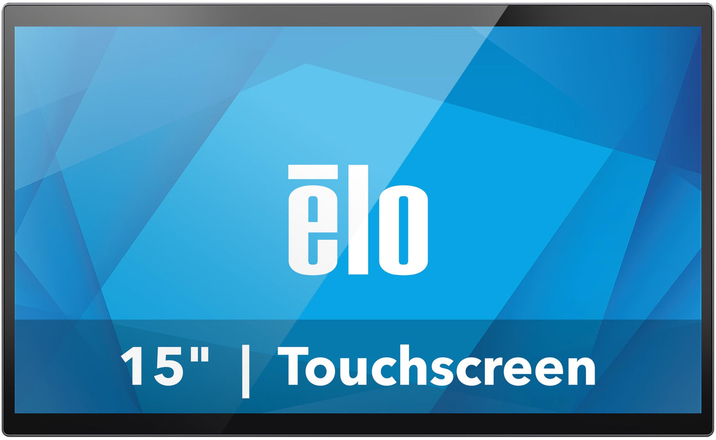 Elo 1504LS - 15.6" Touchscreen Monitor Without Stand - TouchPro PCAP, 10 Touch, 1920 x 1080, Dark Gray