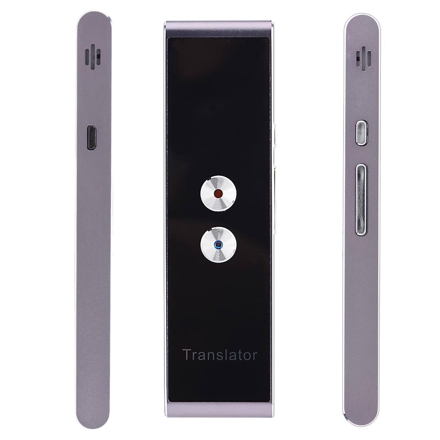 Language Translator Device, Portable Smart Two Way Voice Translator in Real Time, Bluetooth Multi Language Electronic Foreign Language Translators Pocket Translator for Learning