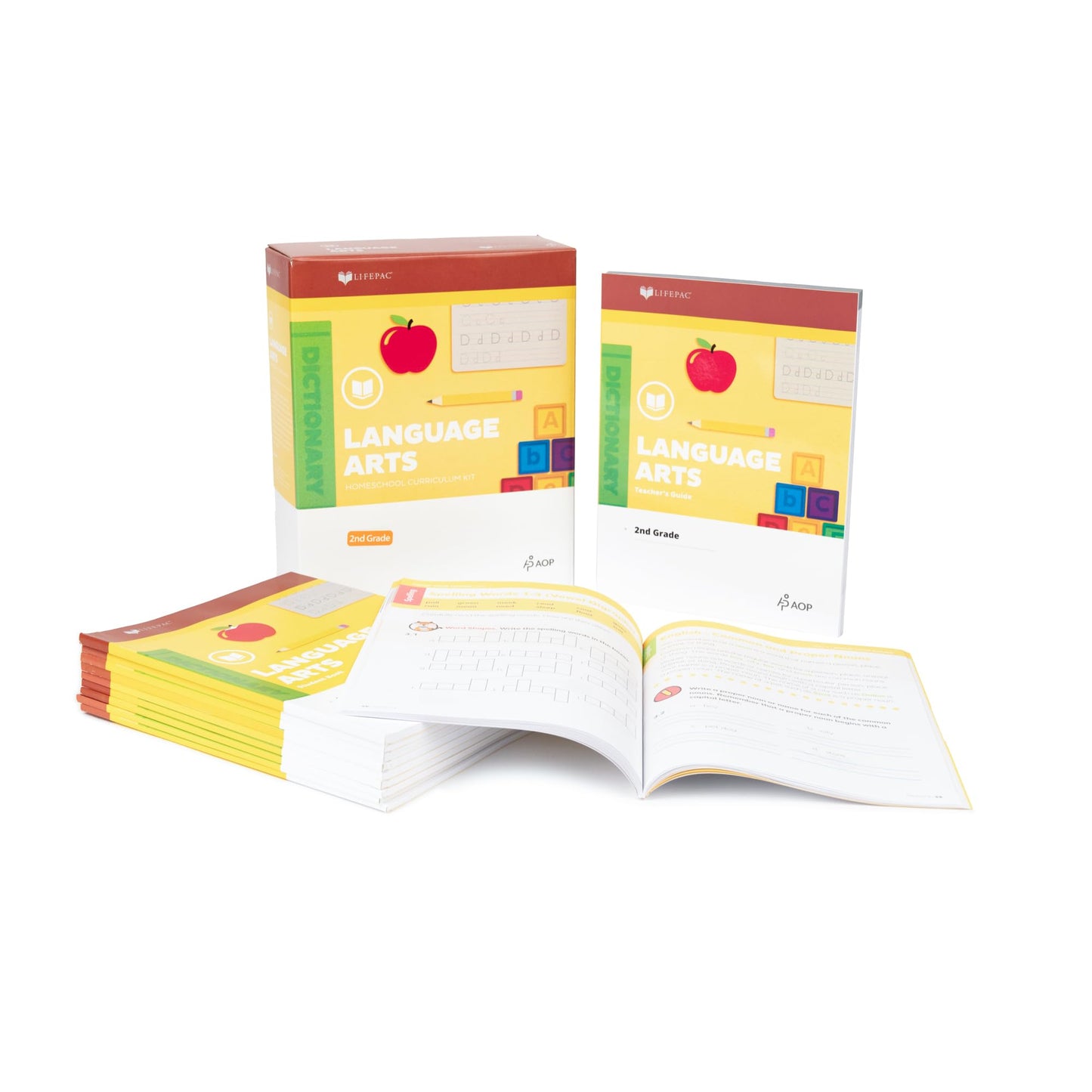 LIFEPAC 2nd Grade Language Arts Set