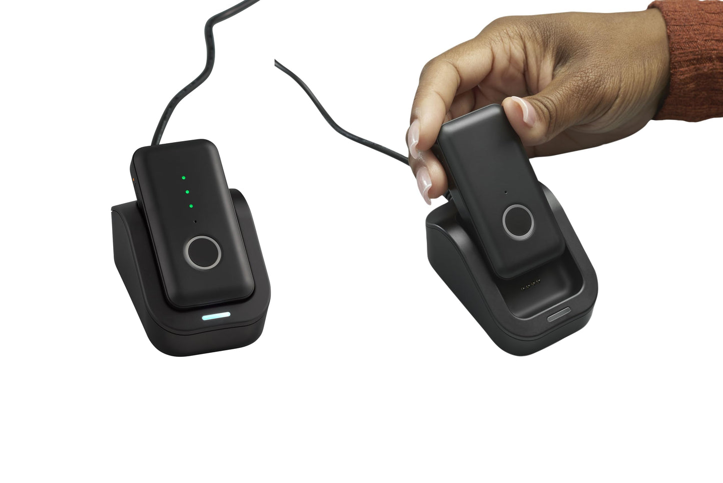 Connected Caregiver Safety+ Gemini 4G Medical Alert System for Seniors: Advanced, Fall Detection, 24/7 Monitor, WiFi Locate, SOS Button, Small, Lightweight, (Call to Activate)